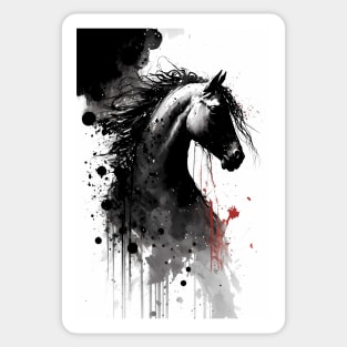 Appaloosa Ink Portrait Sticker